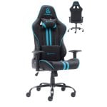 Newskill Kitsune V2 Silla Gaming Tela Transpirable Estructura Acero Negro-Azul