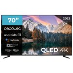 Téléviseur intelligent Cecotec série V1+ VQU11070+S 70" QLED UltraHD 4K HDR10