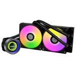 Lian Li Galahad 2 240 mm Flüssigkeitskühlung RGB 2 Lüfter schwarz Aluminium
