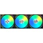 Lian-Li UNI FAN AL V2 120 Triple Pack Ventilador Suplementario Negro Lian-Li UNI FAN AL V2 120 Triple Pack Ventilador Suplementario Negro