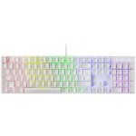 Mars Gaming MK422 Teclado Mecánico Gaming RGB Blanco Switch Rojo (FR)