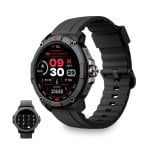 Ksix Compass Smartwatch Schermo TFT-LCD 1.38" Impermeabile Nero