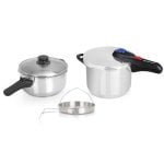 Orbegozo HP 4566 Conjunto de 2 Panelas de Pressão 4/6 Litros