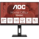 AOC E3 27E3QAF Monitor PC 68,6 cm (27") 1920 x 1080 Pixel Nero