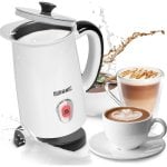 Duronic MF130 Espumador de Leche Caliente/Fría 550W Base Inalámbrica 360°