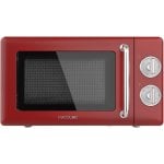 Cecotec ProClean 3110 Microonde retrò con grill 20L 700W Rosso