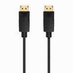 Cable DisplayPort 1.2 Aisens 4K 0.5m Negro