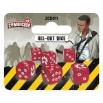 Asmodee Zombicide 2e: gioco da tavolo di espansione di dadi a tutto campo