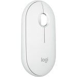 Mouse wireless Logitech Pebble Mouse 2 M350s Bianco 4000 DPI