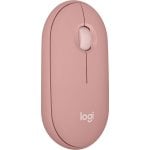 Mouse wireless Logitech Pebble Mouse 2 M350s rosa 4000 DPI