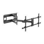 Aisens WT80TSLE-161 Pro schwenkbare, neigbare und nivellierbare Monitor-/TV-Halterung, bis zu 50 kg von 43–80, Schwarz