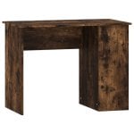 Vidaxl bureau contreplaqué chêne fumé 100x55x75 Cm