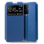 Coole schlichte Flip-Cover-Hülle für Xiaomi Redmi Note 12S Blau
