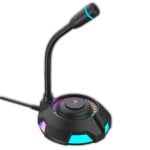 Fantastico microfono da gioco USB LED RGB