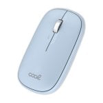 Fantastico mouse wireless sottile 2 in 1 (Bluetooth + adattatore USB) Azzurro