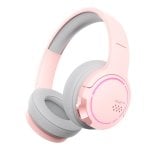 Edifier G2BT Casque de jeu sans fil avec suppression du bruit Rose