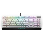 Dell Alienware AW510K Low Profile Teclado Mecânico Gaming RGB Cherry MX Red Layout USA Branco