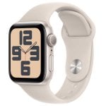 Apple Watch SE GPS 40mm Retina OLED Beige S/M Aluminio Resistente all'Acqua 50m Cardiofrequenzimetro