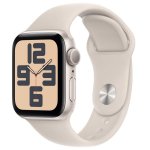 Apple Watch SE GPS 40mm Retina OLED Branco Estrela M/L Resistente à Água 50m SOS