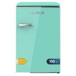 Cecotec Bolero CoolMarket TT Origin 110 Frigorífico Mini E Azul Turquesa