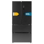 Frigorifero Americano Cecotec Bolero CoolMarket FD 510 Total No Frost 183cm 510L E Nero