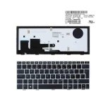 Teclado Retroiluminado Portátil HP Elitebook 810 G1 G2 G3 Negro Marco Plata