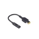 Adattatore USB-C femmina a maschio quadrato 65w 15 cm