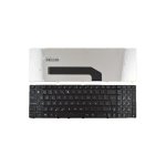 Teclado Portátil Asus K50 Com Moldura Preta Brilhante