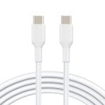 Cable USB-C Carga Rápida de 87W 1.80m Blanco