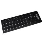 Autocolantes para Converter Teclado em Idioma Inglês Pretos Autocolantes para Converter Teclado em Idioma Inglês Pretos