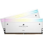 Corsair Dominator Titanium DDR5 6000 MHz 48 Go 2 x 24 Go CL30 XMP Blanc