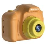 AgfaPhoto Realikids Cam Mini Fotocamera per bambini 12MP Arancione/Giallo