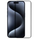 Cool Protector de Pantalla Cristal Templado Full 3D Negro para iPhone 15 Pro Cool Protector de Pantalla Cristal Templado Full 3D Negro para iPhone 15 Pro