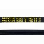 Correa de transmisión para lavadora Megadyne 1023 mm 9 dientes 8 canales tipo H