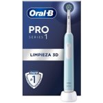 Oszillierende Zahnbürste Oral-B Pro 1 Blau 2 Bürstenköpfe Timer Drucksensor