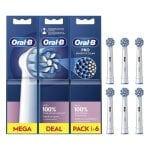 Aufsteckbürste Oral-B CrossAction 6 Einheiten Präzise Reinigung