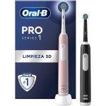 Oszillierende Zahnbürste Oral-B Pro1 Pack 2 3 Modi Drucksensor Timer