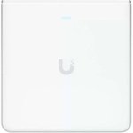 Punto de acceso Ubiquiti U6 Enterprise In-Wall WiFi 6E Tri-Banda 4 Puertos 2,5 GbE PoE+