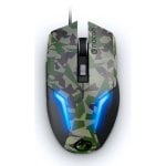 Mouse da gioco ottico cablato Nacon GM-105 Forest Camo 2400 DPI