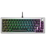Cooler Master CK720 RGB clavier de jeu mécanique interrupteur Kailh Box rouge AZERTY français blanc