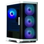 Zalman M4 Mini Tower ARGB Vetro temperato USB 3.0 Bianco