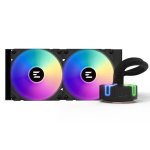 Flüssigkeitskühlung Zalman Reserator5 Z ARGB 240mm 2 Lüfter Schwarz