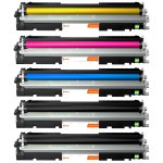 Pccom Essential Tóner Compatible HP 126a/130a Negro/Cian/Magenta/Amarillo Pack 5