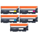 Pccom Essential Tóner Compatible Samsung SU100A/ST966A/SU234A/SU444A Negro/Cian/Magenta/Amarillo Pack 5
