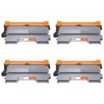Pccom Essential Tóner Compatible Brother TN2220/TN2210/TN2010/TN450 Negro Pack 4