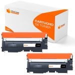 Pccom Essential Tóner Compatible Samsung CLT-K404S/SU100a Negro Pack 2
