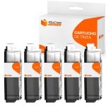 Pccom Essential Cartucho Tinta Compatible Brother LC3213/LC3211 Negro Pack 5