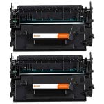 Pccom Essential Tóner Compatible HP CF287a Negro Pack 2
