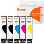 Pccom Essential Cartucho Tinta Compatible Epson 502XL Negro/Cian/Magenta/Amarillo Pack 5 Pccom Essential Cartucho Tinta Compatible Epson 502XL Negro/Cian/Magenta/Amarillo Pack 5