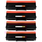 Pccom Essential Tóner Compatible con Samsung MLT-D1042S/MLT-D1042X Negro Pack 4